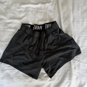 Nike Women's Charcoal Athletic Shorts